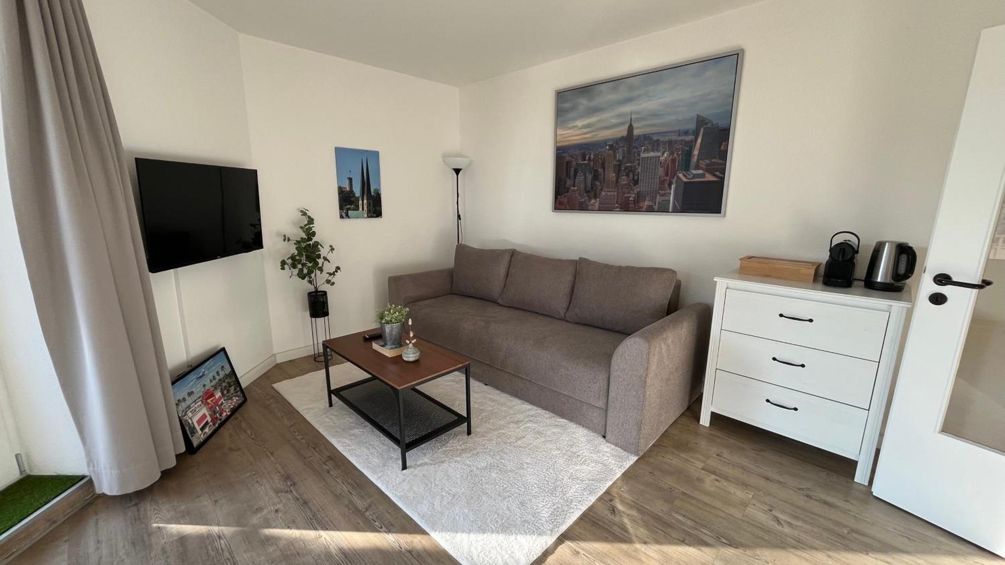 Home By Doni I Apartment An Der Kunsthalle I Parkplatz & Balkon Bielefeld Eksteriør bilde